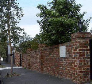 Red Brick Fence