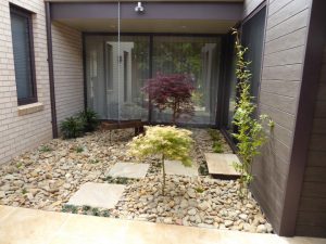 Courtyard With Water Feature