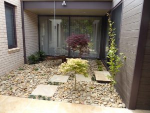 Courtyard With Water Feature